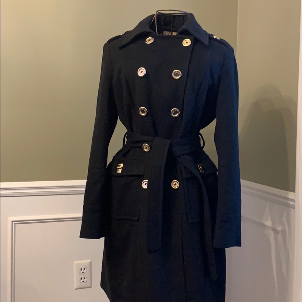 Michael Kors 3/4 length black winter coat
